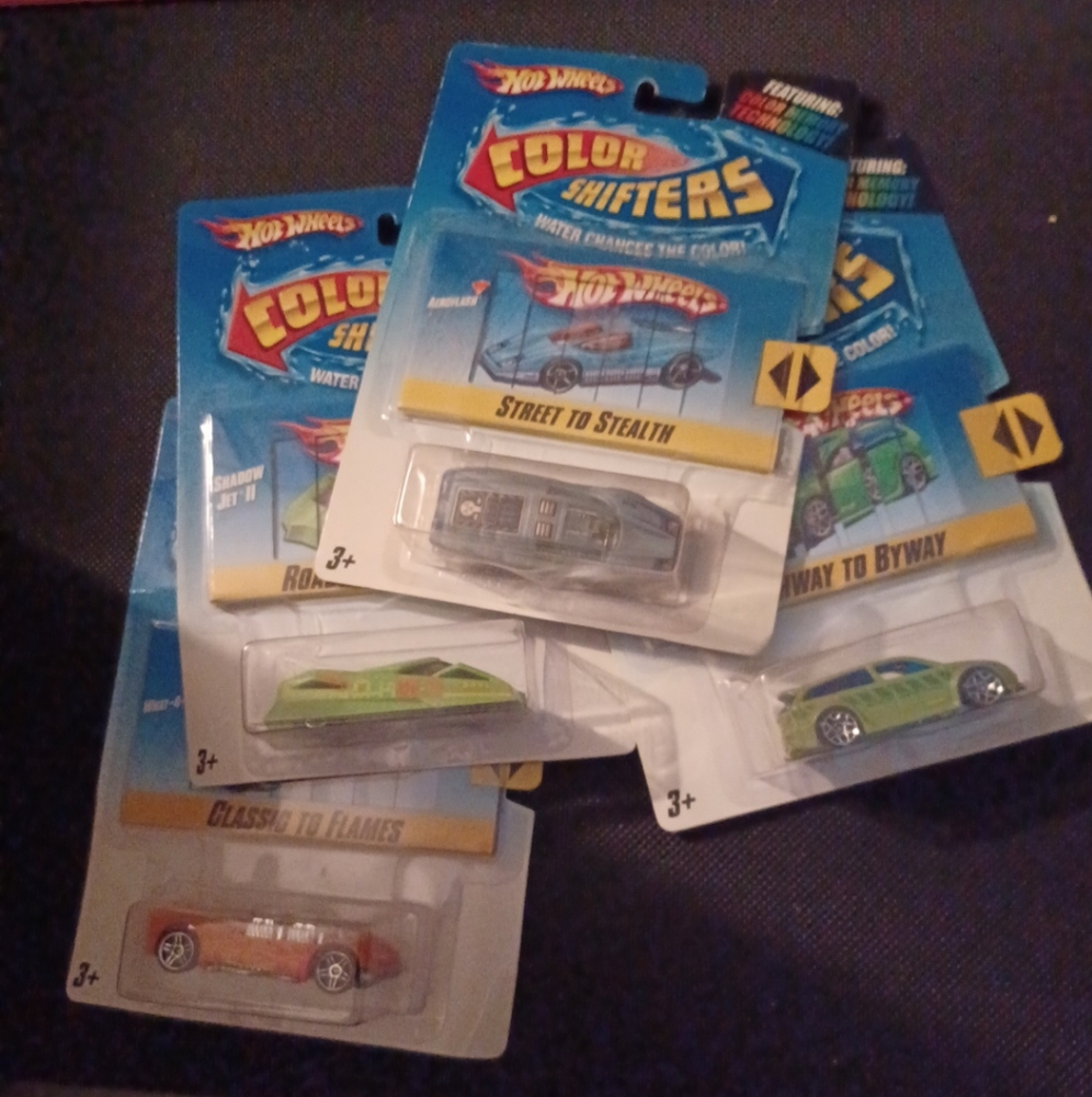 Hot Wheels Color Shifter collector cars!